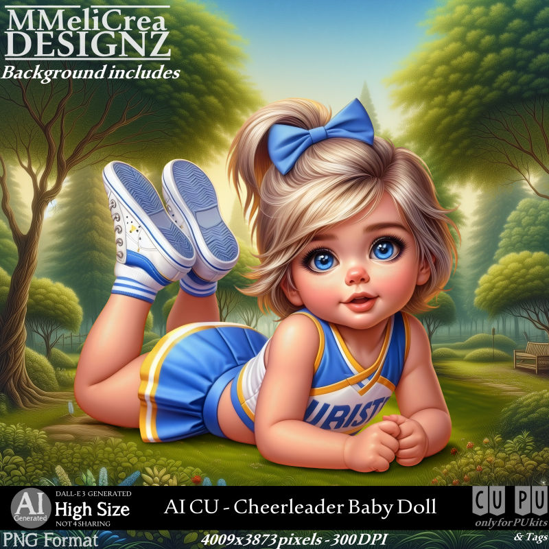 (image for) AI - CU Cheerleader Baby Doll (CU4PU/PNG)